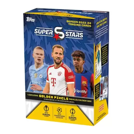 UEFA Champions League Super Stars 2023/24 Sammelkarten Value Box *Englische Version* termékfotója