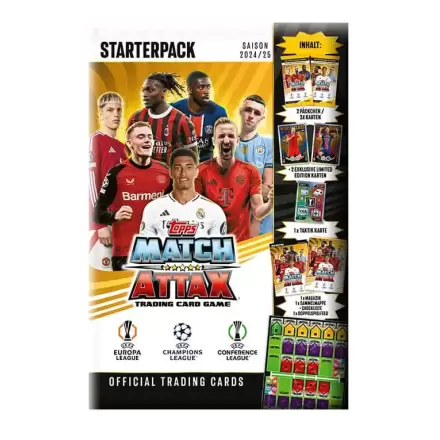 UEFA Club Competitions Match Attax TCG Saison 2024/25 Starterpack *Deutsche Version* Produktfoto
