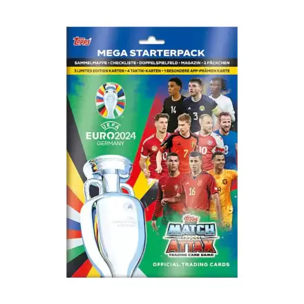UEFA EURO 2024 Trading Cards Mega Starterpack *Deutsche Edition* termékfotója