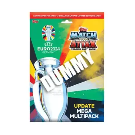 UEFA EURO 2024 Trading Cards Update Mega Multipack termékfotója