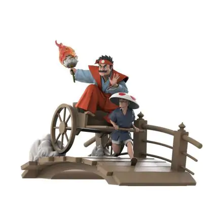 Ukiyo-E Statue Rickshaw Kart: Mushroom Shogun by Jed Henry Limited Edition 22 cm Produktfoto