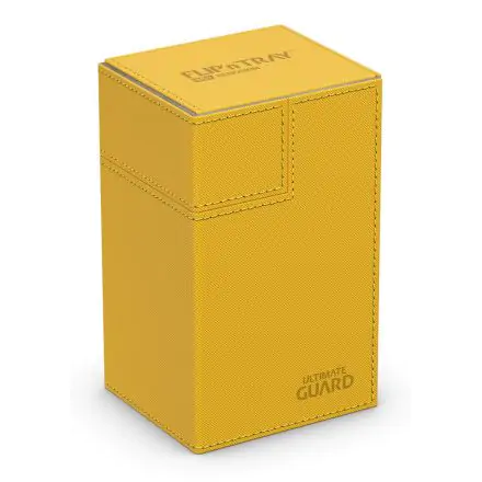 Ultimate Guard Flip´n´Tray  Deck Case 80+ Standard Größe XenoSkin Amber Produktfoto