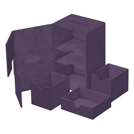 Ultimate Guard Twin Flip`n`Tray 160+ XenoSkin Monocolor Violett termékfotója