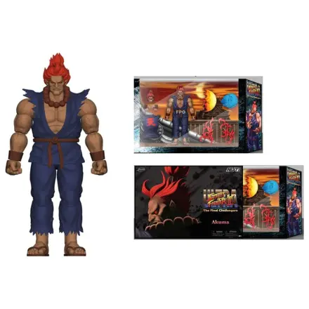 Ultra Street Fighter II: The Final Challengers Actionfigur 1/12 Akuma 15 cm Produktfoto