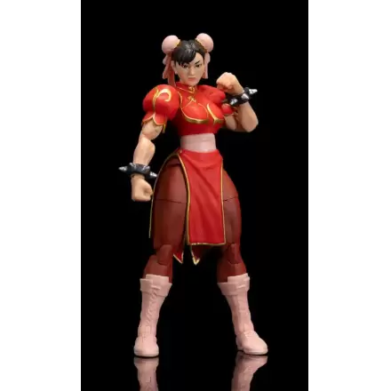 Ultra Street Fighter II: The Final Challengers Actionfigur 1/12 Chun-Li Player 2 Red Ver. 15 cm Produktfoto