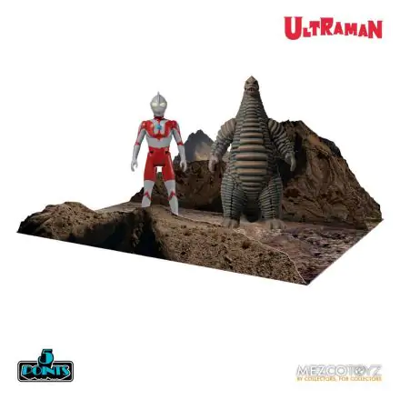 Ultraman 5 Points Actionfiguren Ultraman & Red King Boxed Set Produktfoto