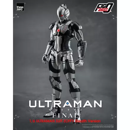 Ultraman Final FigZero Actionfigur 1/6 Ultraman Suit Zoffy Stealth Version 30 cm termékfotója