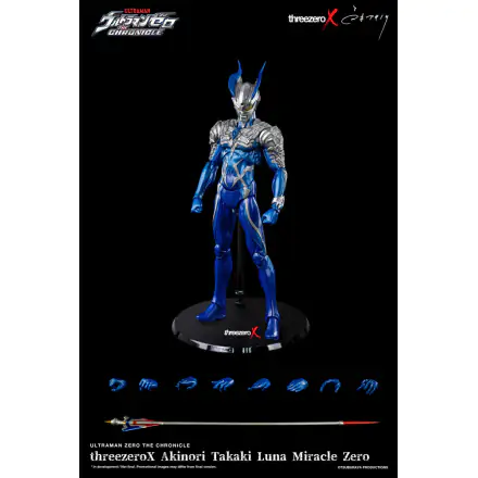 Ultraman Zero: The Chronicle Action Figur 1/6 Luna Miracle Zero by Akinori Takaki 35 cm Produktfoto