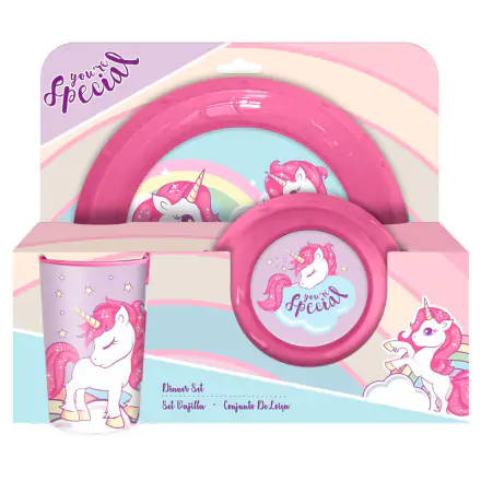 Unicorn You Are Special Frühstücksset Produktfoto