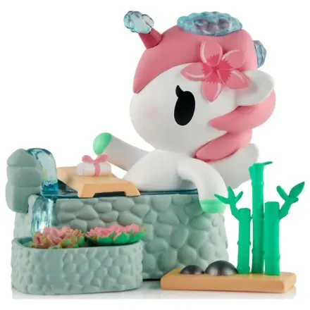 Unicorno Fensterbox Figur Spa Day Hot Springs Oasis 7 cm Produktfoto