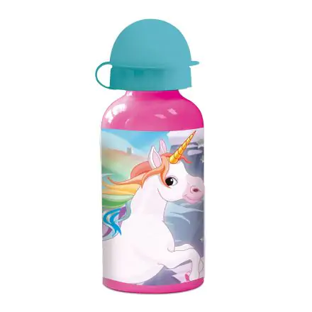 Unicorn Aluminium Wasserflasche 400 ml Produktfoto