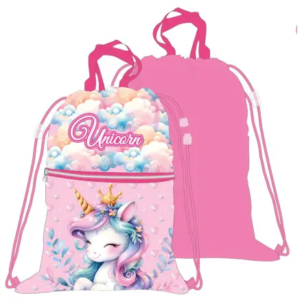Unicorn Clouds Deluxe Sporttasche, Zugbeutel 45 cm Produktfoto