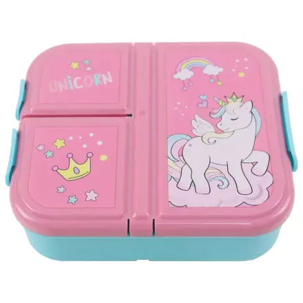 Unicorn Crown mehrfächrige Lunchbox, Sandwichbox Produktfoto