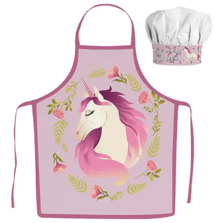 Unicorn Garden Kinder Schürze 2-teiliges Set Produktfoto