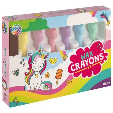 Unicorn Happy Shape Buntstifte, 6 Stück Produktfoto