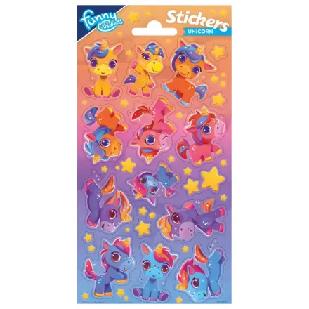 Unicorn Stars Aufkleber Produktfoto