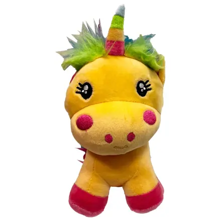 Unicorn Gelb Plüschfigur 16 cm Produktfoto