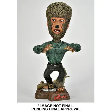Universal Monsters Head Knocker Wackelkopf-Figur Wolf Man 20 cm termékfotója