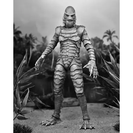 Universal Monsters Actionfigur Ultimate Creature from the Black Lagoon (B&W) 18 cm termékfotója