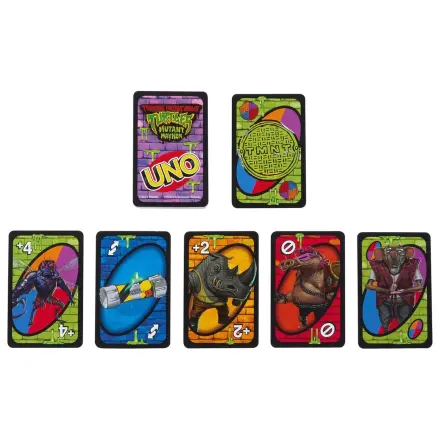 UNO Teenage Mutant Ninja Turtles Kartenspiel Produktfoto