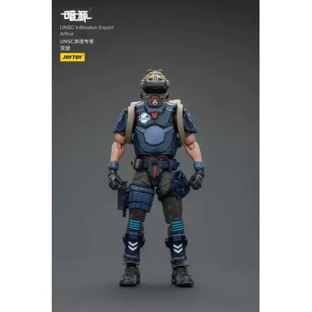 UNSC Dark Source Action-Figur Infiltration Expert Arthur 7 cm Produktfoto