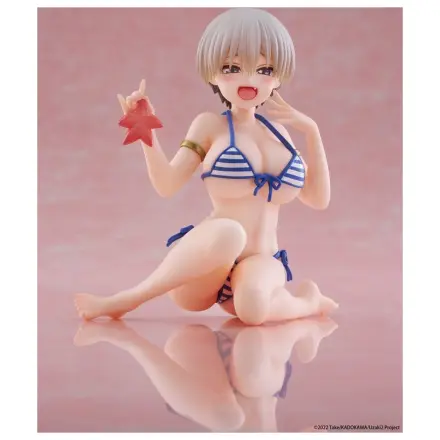 Uzaki-chan Wants to Hang Out! Desktop Cute PVC Figur Hana Uzaki (Swim wear Ver.) 13 cm Produktfoto