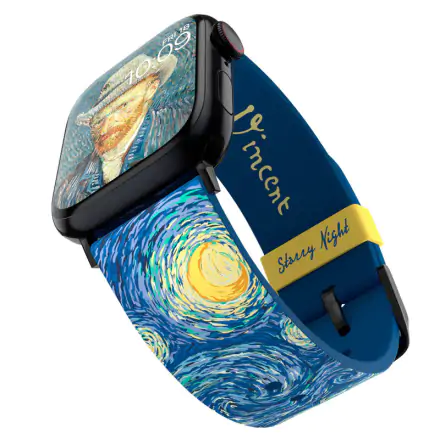 Vincent van Gogh 3D Smartwatch-Armband Starry Night Produktfoto