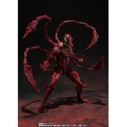 Venom: Let There Be Carnage S.H. Figuarts Actionfigur Carnage 21 cm Produktfoto