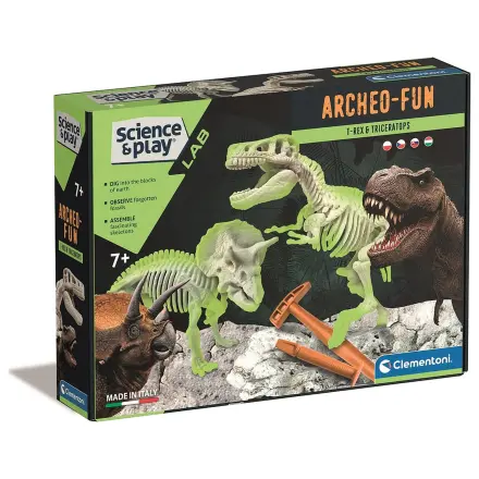 Glowing Dinosaur Archeo Fun Archäologisches Set Produktfoto