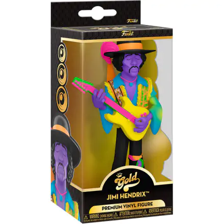 Jimi Hendrix Vinyl Gold Figur BLKLT 13 cm Produktfoto