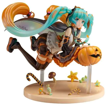 Vocaloid PVC Statue Hatsune Miku Trick or Miku 17 cm Produktfoto