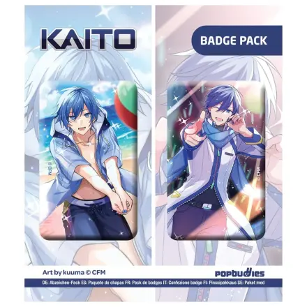 Vocaloid Anstecker 2er-Pack Kaito (Art by kuuma) Produktfoto
