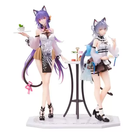 VSinger Luo Tianyi & Mo Qingxian Statue 1/7 2er-Pack Luo Tianyi & Mo Qingxian Tea Time Melody Ver. Produktfoto