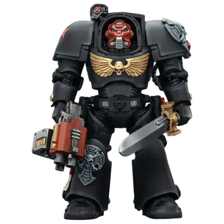 Warhammer 40,000 Actionfigur Black Templars Terminator 1 mit Power Sword und Storm Bolter 14 cm Produktfoto