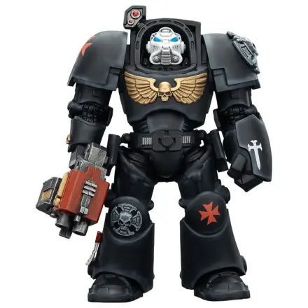 Warhammer 40,000 Actionfigur Black Templars Terminator 2 with Power Fist and Storm Bolter 14 cm Produktfoto