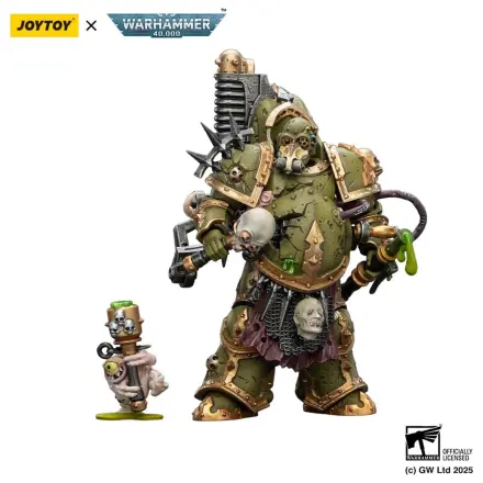 Warhammer 40,000 Actionfigur Death Guard Foul Blight spawn with Plague Sprayer 12 cm Produktfoto