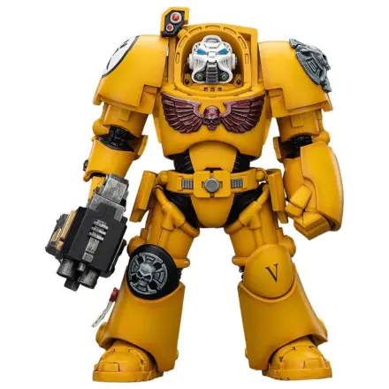 Warhammer 40,000 Actionfigur Imperial Fists Terminator 2 mit Power Fist und Storm Bolter 14 cm Produktfoto