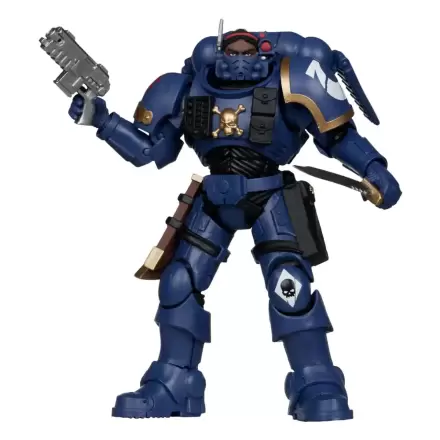 Warhammer 40,000 Actionfigur Lieutenant in Phobos Armor (Ultramarines) 18 cm Produktfoto