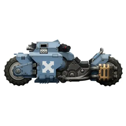 Warhammer 40,000 Raider-pattern Kampf-Bike Space Wolves mit Zwillings-Bolter-Gewehren 22 cm Produktfoto