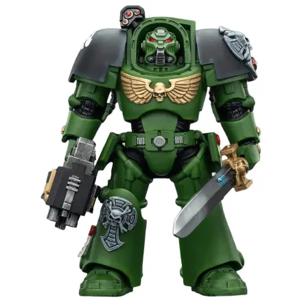 Warhammer 40,000 Actionfigur Salamanders Terminator 1 mit Power Sword und Storm Bolter 14 cm Produktfoto