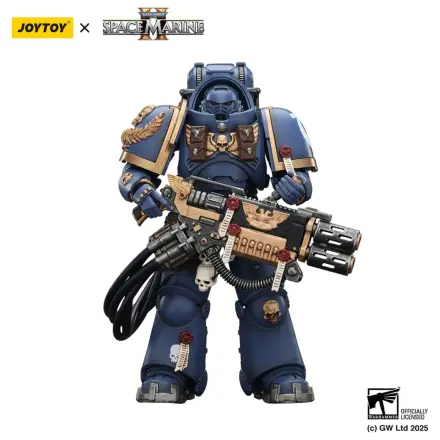 Warhammer 40,000: Space Marine 2 Actionfigur Ultramarines Heavy Artificer Armor mit Relic Multi-Melta 13 cm Produktfoto