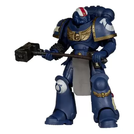 Warhammer 40,000 Actionfigur Ultramarines: Lieutenant Titus 18 cm Produktfoto