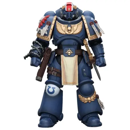 Warhammer 40,000 Actionfigur Ultramarines Titus with Laurels of Victory 13 cm Produktfoto