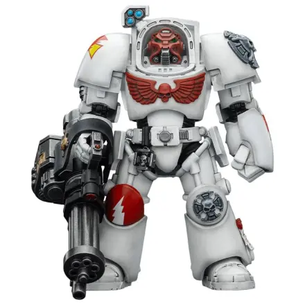 Warhammer 40,000 Action Figur White Scars Terminator 3 with Power Fist and Assault Cannon 14 cm Produktfoto
