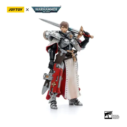 Warhammer 40k Actionfigur 1/18 Adepta Sororitas Battle Sisters Order of the Argent Shroud Sister Superior Evinka 11 cm Produktfoto