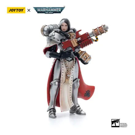 Warhammer 40k Actionfigur 1/18 Adepta Sororitas Battle Sisters Order of the Argent Shroud Sister Vitas 11 cm Produktfoto