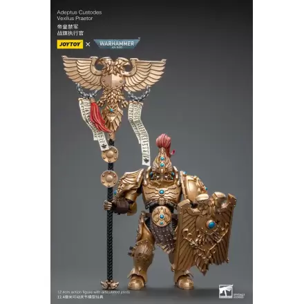 Warhammer 40k Actionfigur 1/18 Adeptus Custodes Vexilus Praetor termékfotója