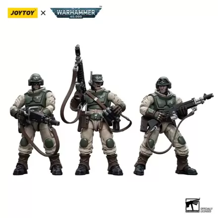 Warhammer 40k Actionfigur 1/18 Astra Militarum Ordnance Team with Bombast Field Gun Artillery 12 cm Produktfoto