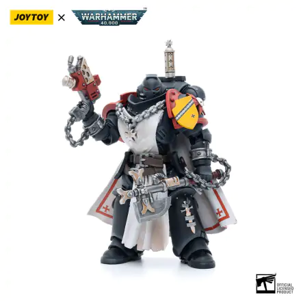 Warhammer 40k Actionfigur 1/18 Black Templars Primaris Sword Brethren Granbertus 12 cm Produktfoto