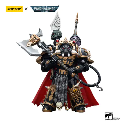 Warhammer 40k Action Figur 1/18 Chaos Space Marines Black Legion Chaos Lord in Terminator Armour 12 cm termékfotója